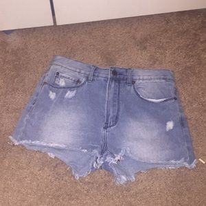 Jean shorts